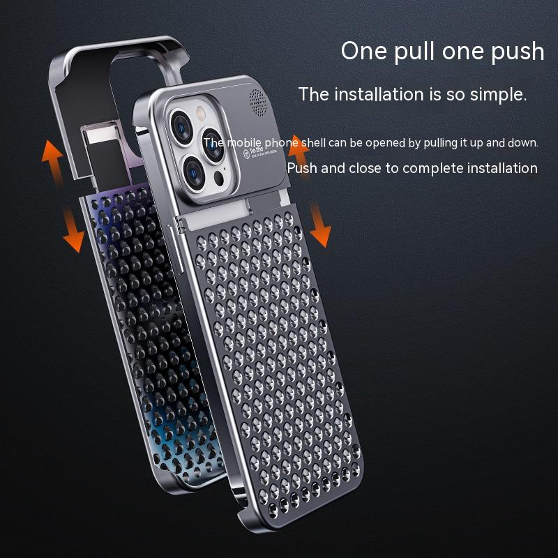 The Aero-Scent Pro | Aluminum Cooling & Aromatherapy Case for iPhone