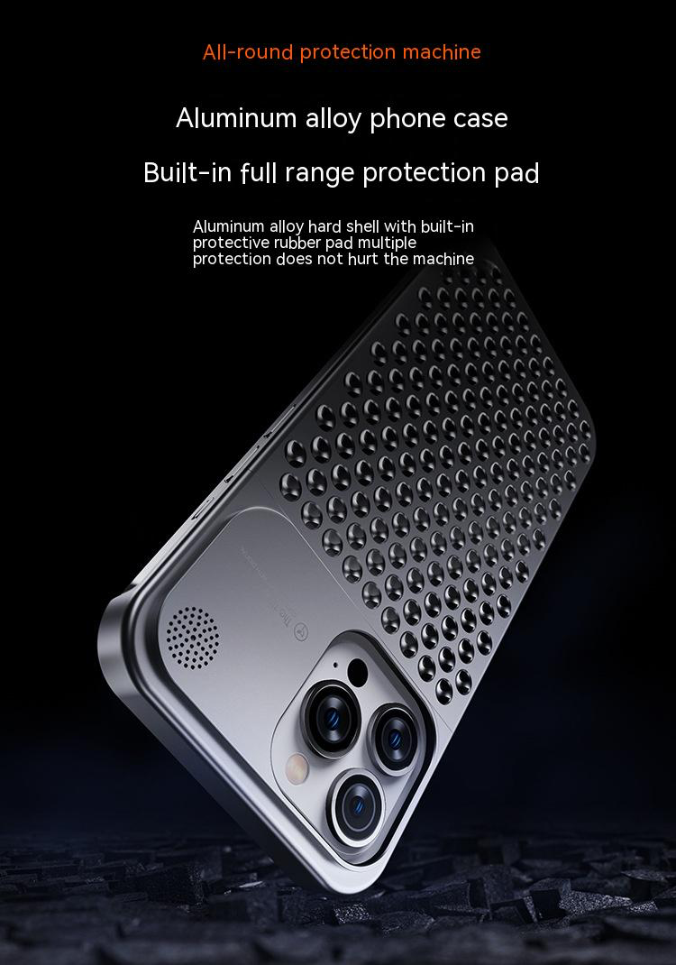 The Aero-Scent Pro | Aluminum Cooling & Aromatherapy Case for iPhone