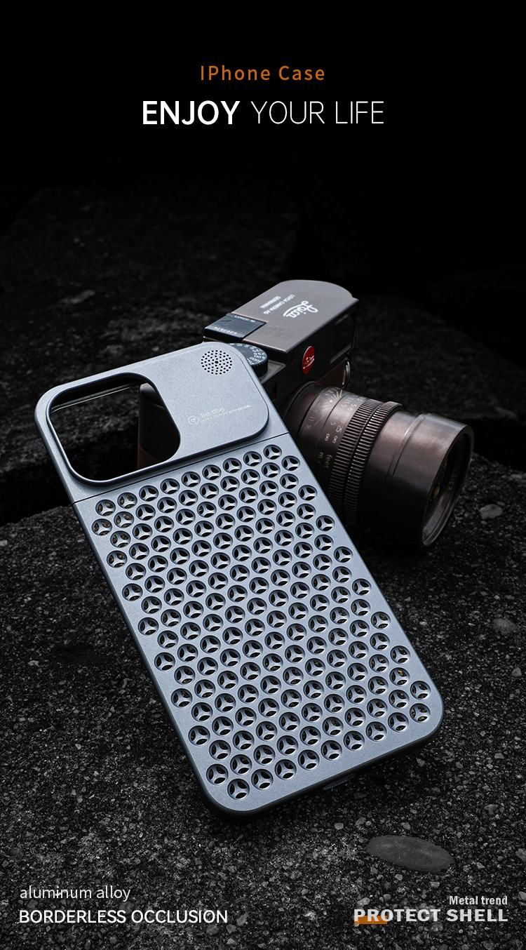 The Aero-Scent Pro | Aluminum Cooling & Aromatherapy Case for iPhone