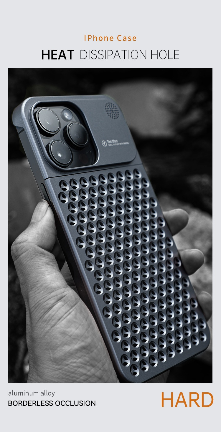 The Aero-Scent Pro | Aluminum Cooling & Aromatherapy Case for iPhone