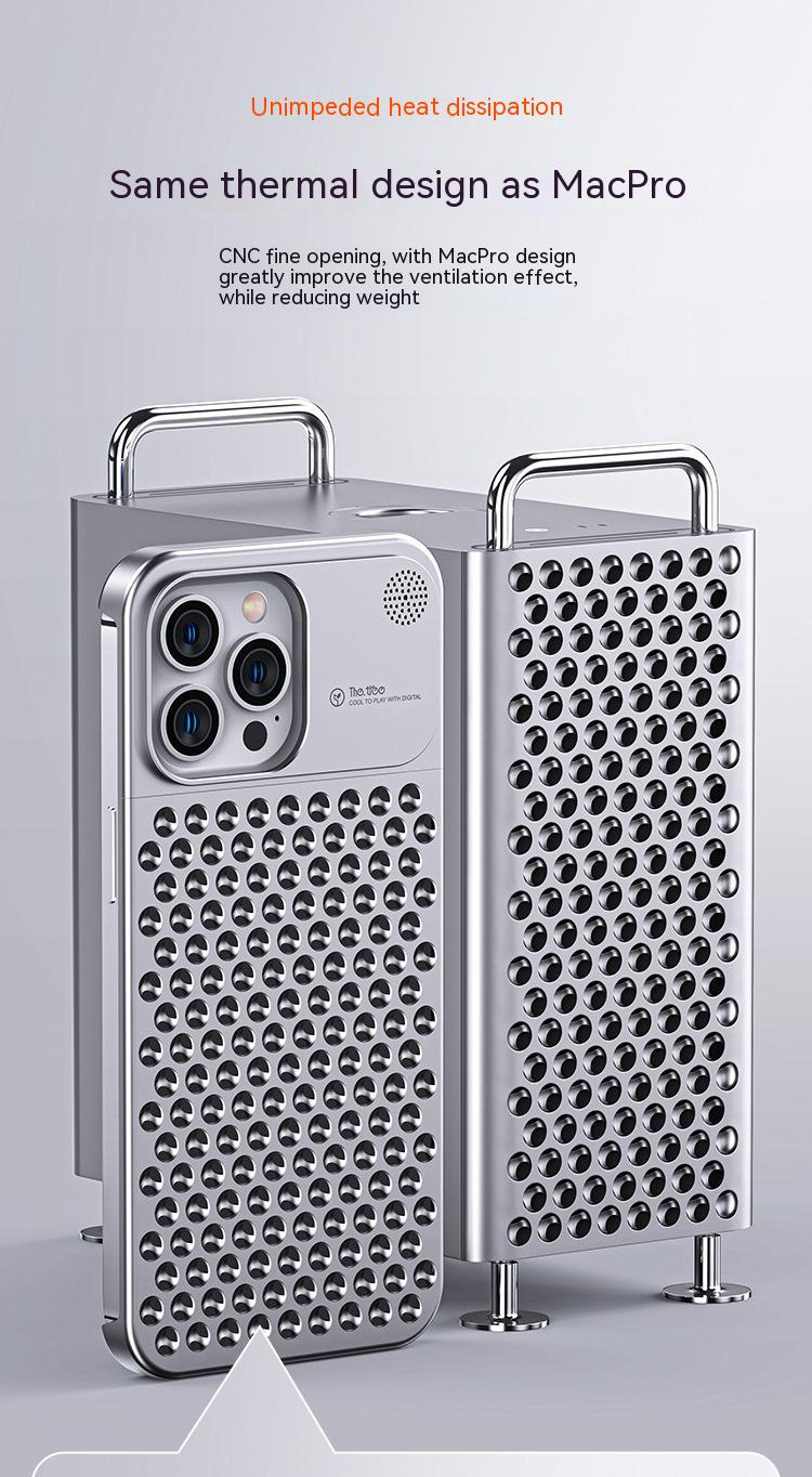The Aero-Scent Pro | Aluminum Cooling & Aromatherapy Case for iPhone
