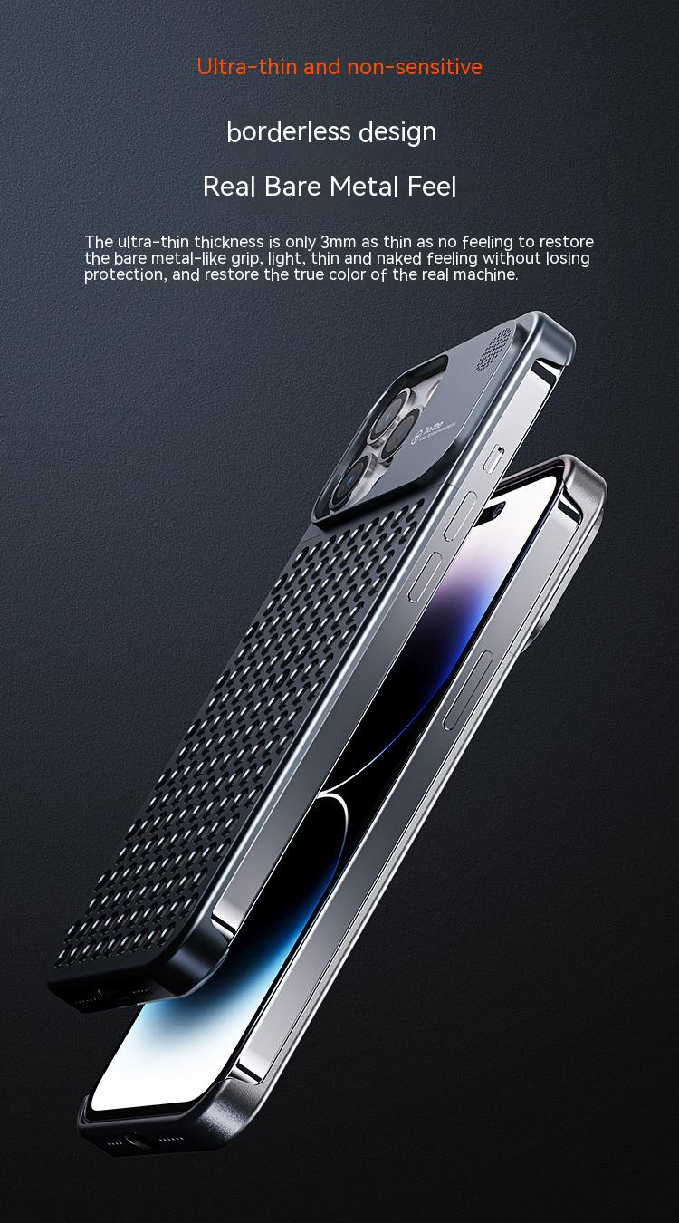 The Aero-Scent Pro | Aluminum Cooling & Aromatherapy Case for iPhone