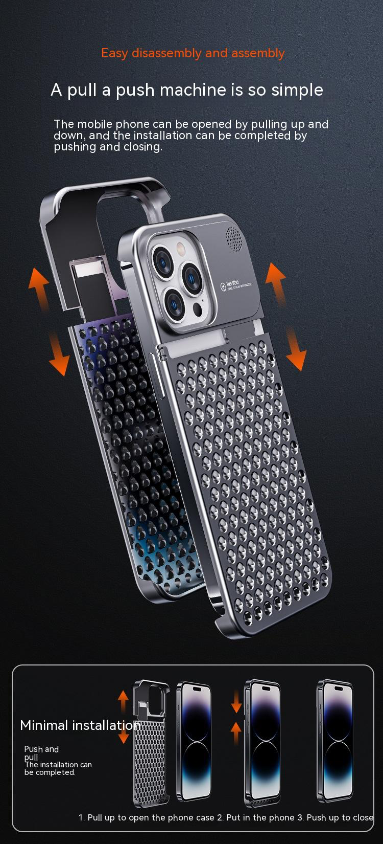 The Aero-Scent Pro | Aluminum Cooling & Aromatherapy Case for iPhone
