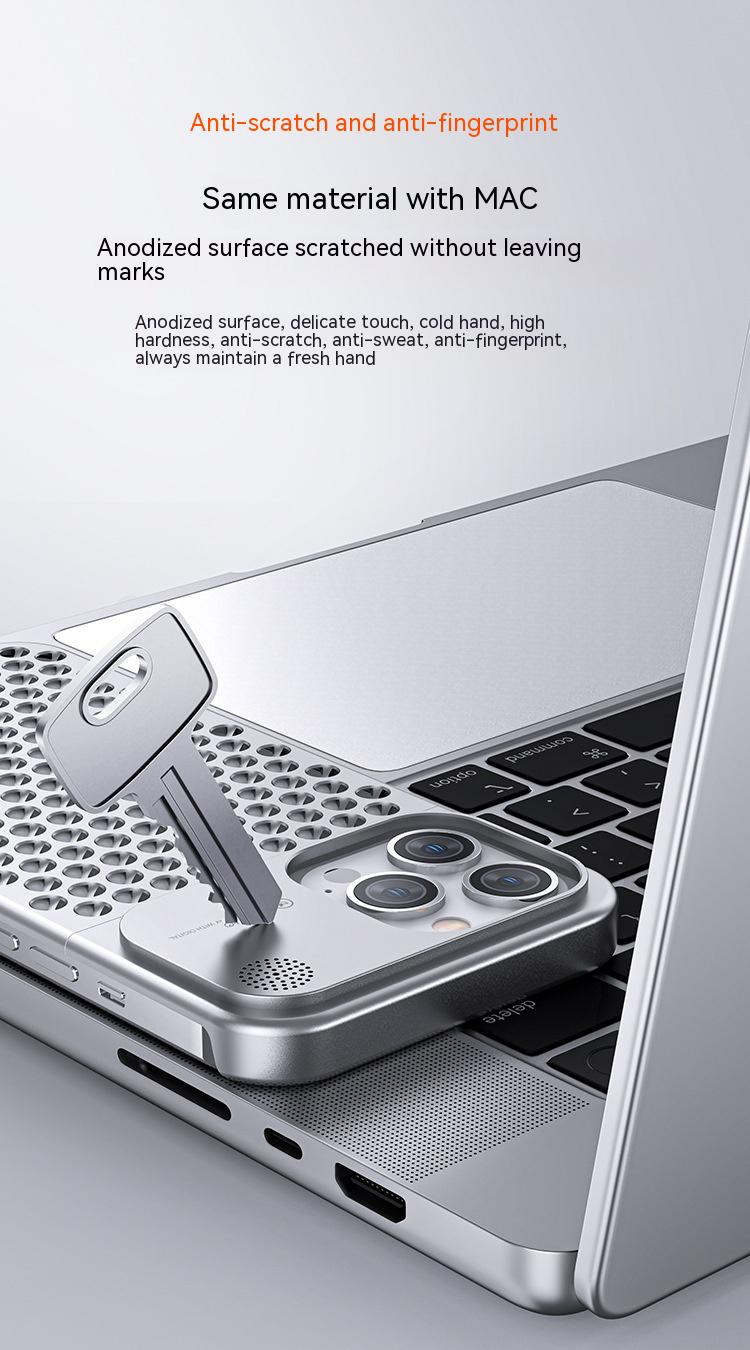 The Aero-Scent Pro | Aluminum Cooling & Aromatherapy Case for iPhone