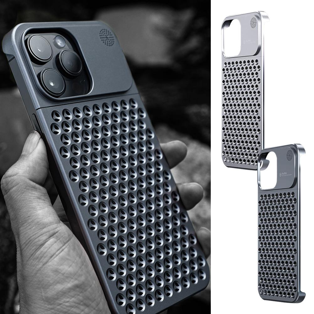 The Aero-Scent Pro | Aluminum Cooling & Aromatherapy Case for iPhone