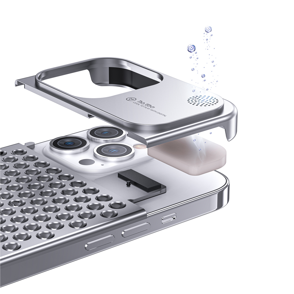 The Aero-Scent Pro | Aluminum Cooling & Aromatherapy Case for iPhone