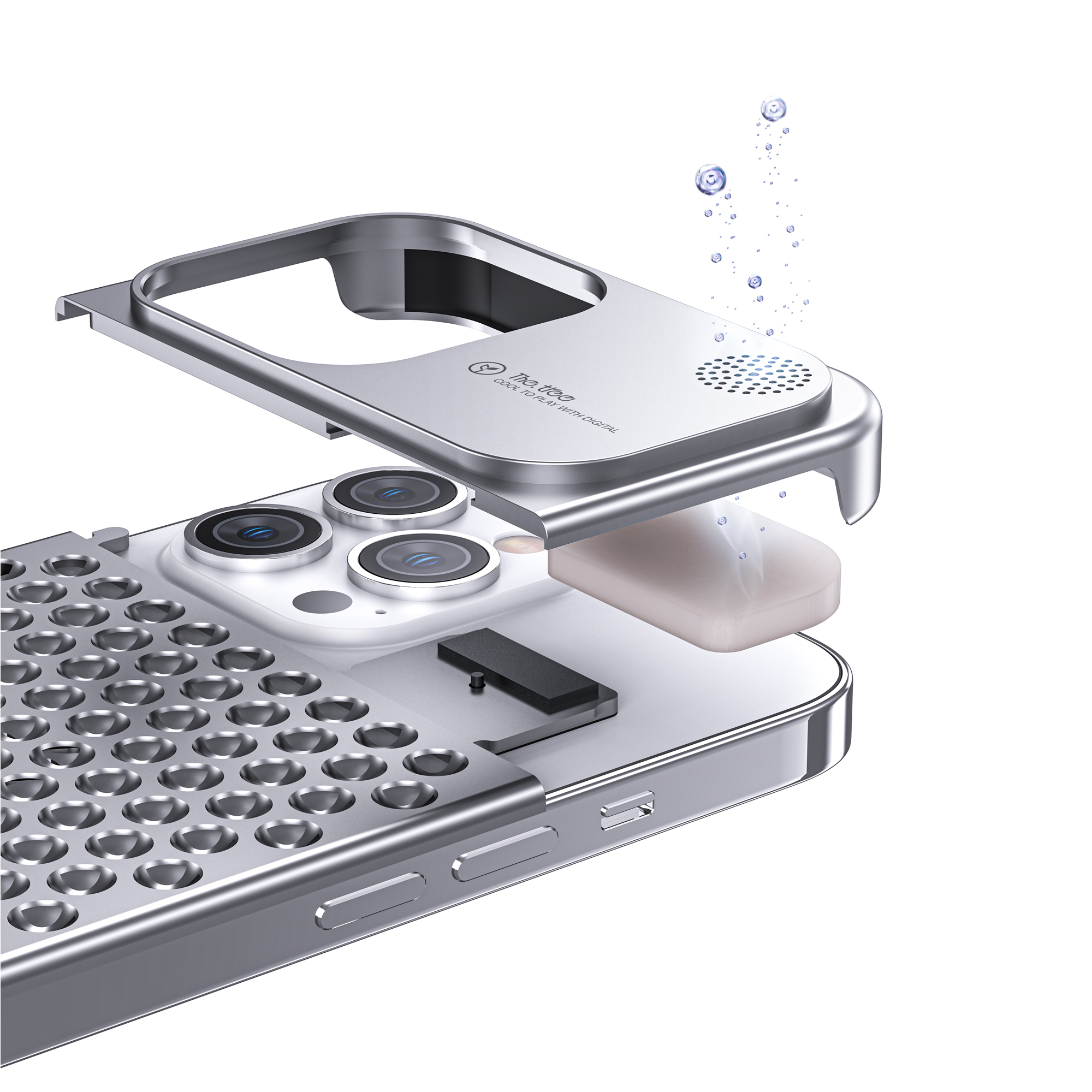 The Aero-Scent Pro | Aluminum Cooling & Aromatherapy Case for iPhone