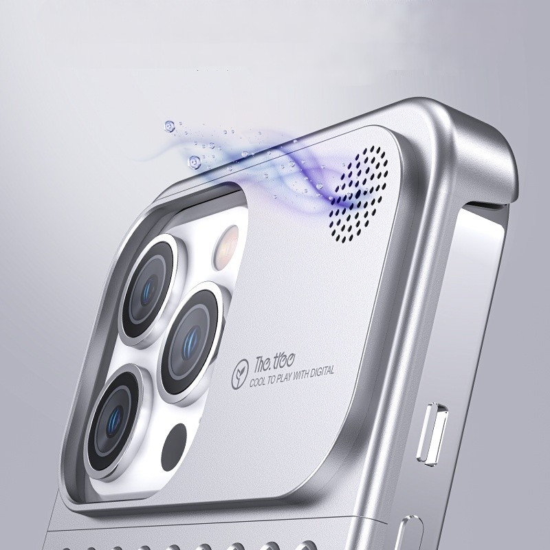 The Aero-Scent Pro | Aluminum Cooling & Aromatherapy Case for iPhone