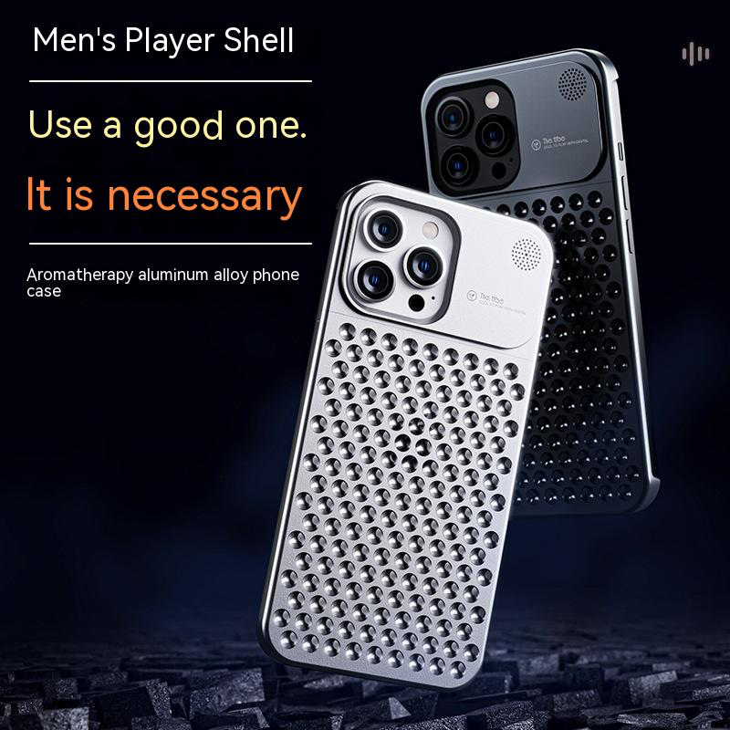 The Aero-Scent Pro | Aluminum Cooling & Aromatherapy Case for iPhone
