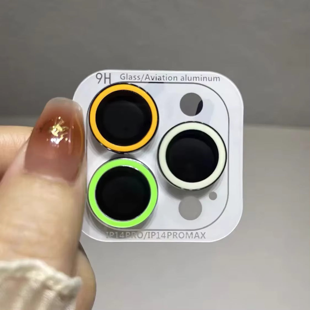 The Nebula Glow | Luminous Ceramic Camera Lens Protectors for iPhone 17 - 12