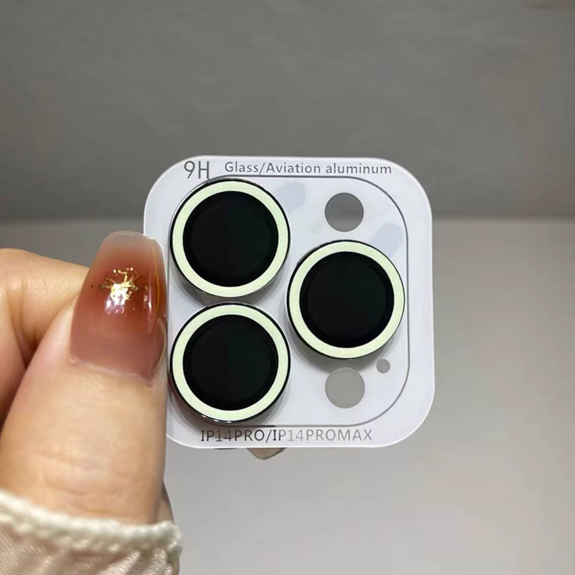 The Nebula Glow | Luminous Ceramic Camera Lens Protectors for iPhone 17 - 12