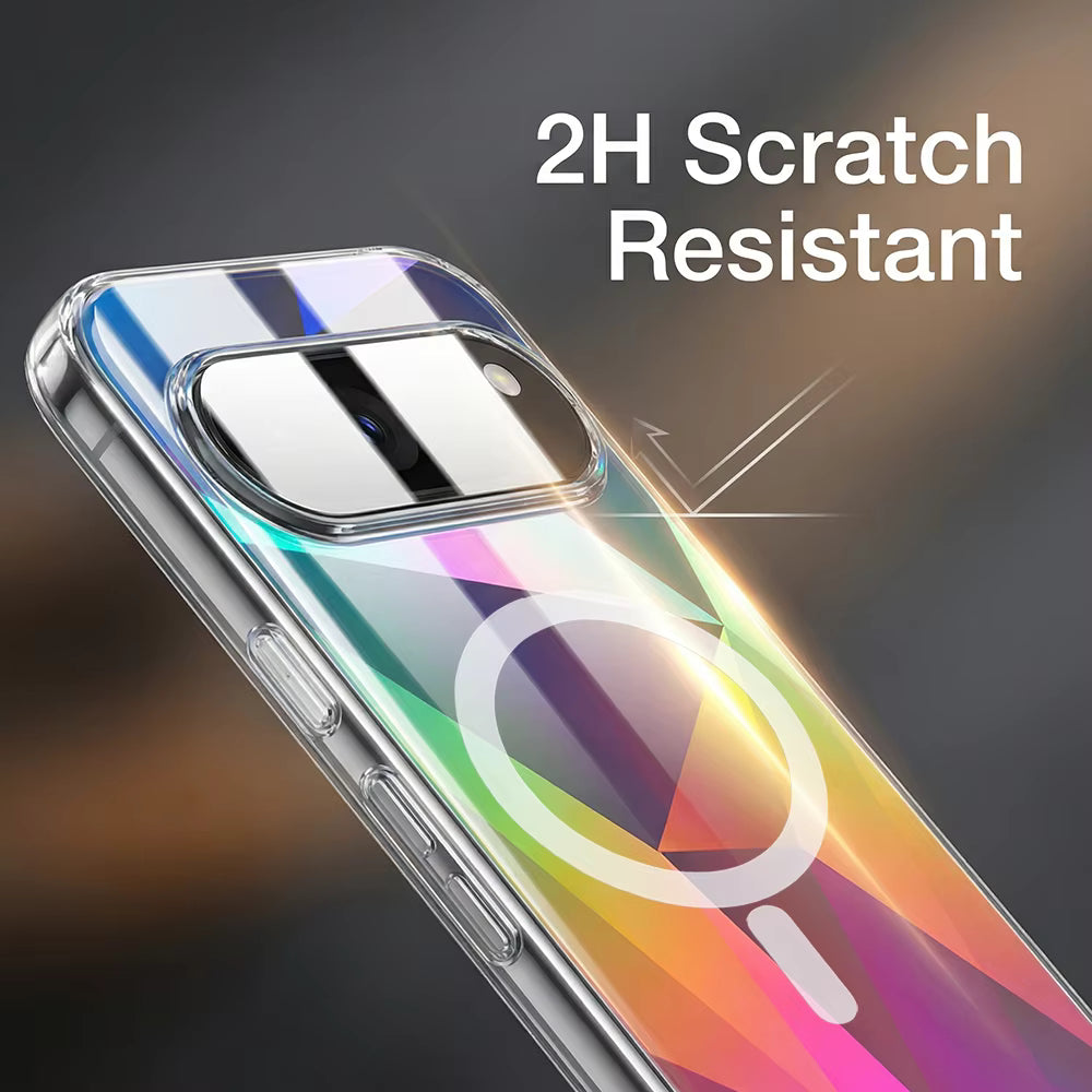 The Aurora MagCase | Rainbow Diamond Grid Magnetic Case for Google Pixel 10 & 9