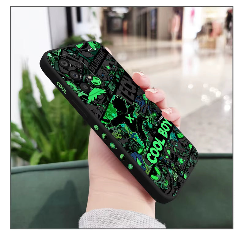 Street Art Graffiti "Cool Guy" Case – Hybrid Slim Protection for Samsung Galaxy A-Series
