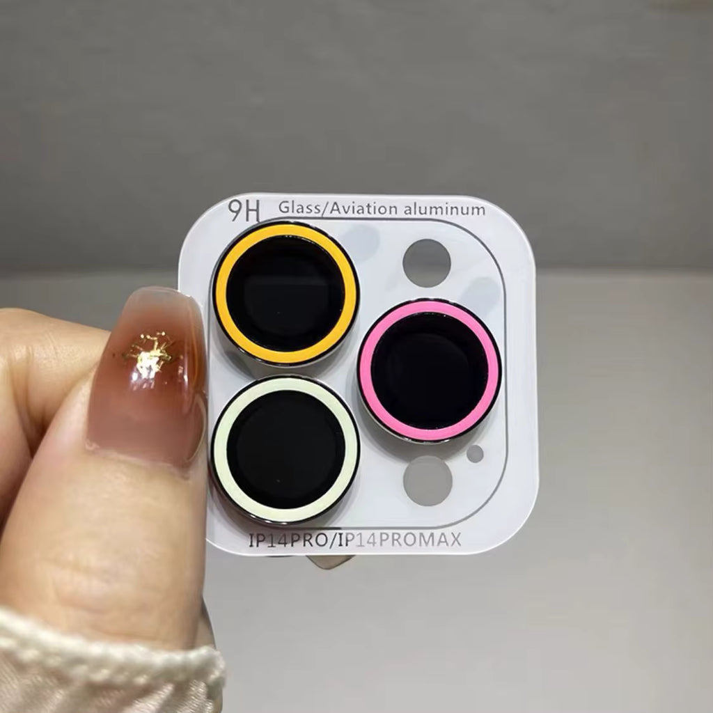 The Nebula Glow | Luminous Ceramic Camera Lens Protectors for iPhone 17 - 12