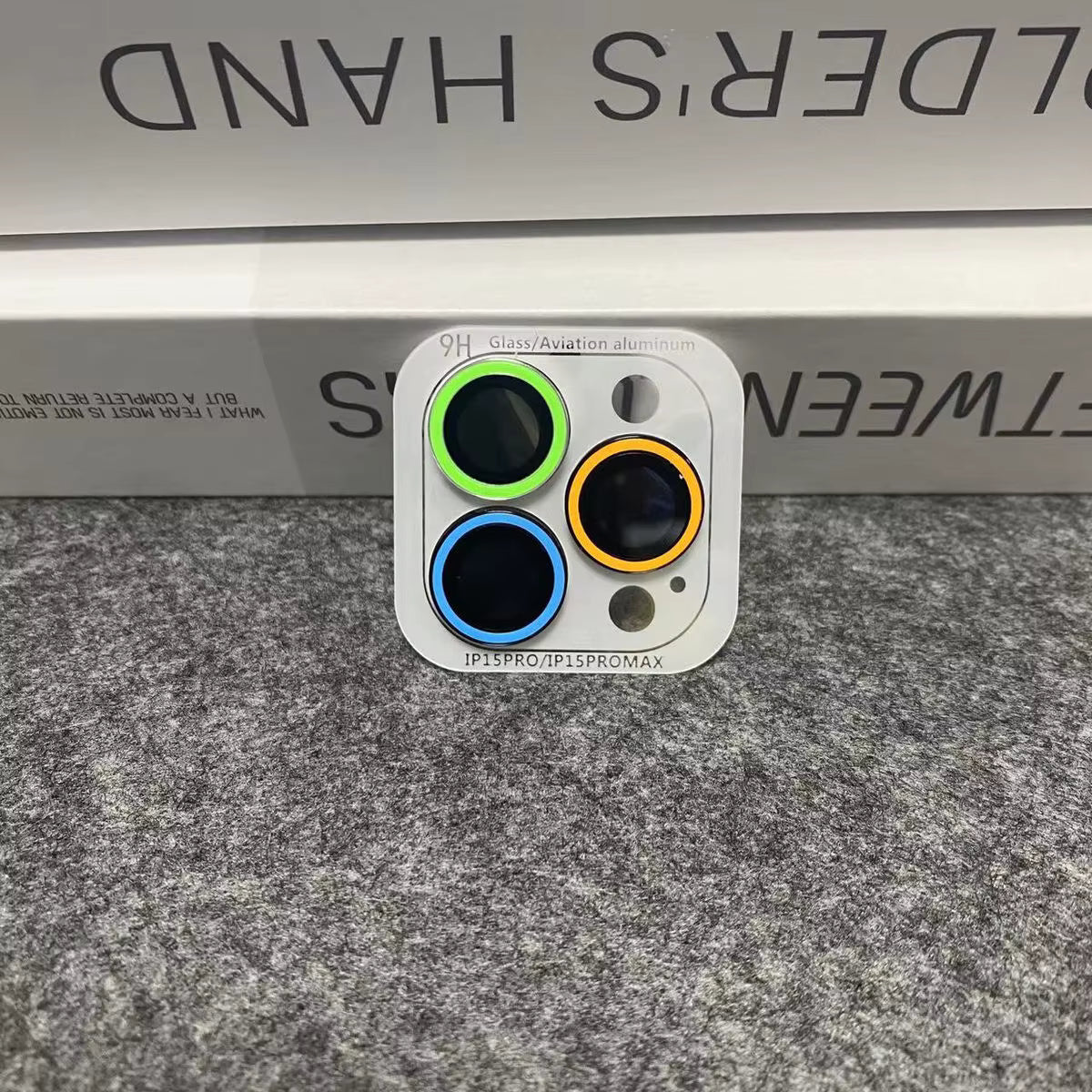 The Nebula Glow | Luminous Ceramic Camera Lens Protectors for iPhone 17 - 12
