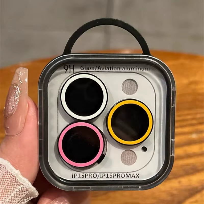 The Nebula Glow | Luminous Ceramic Camera Lens Protectors for iPhone 17 - 12