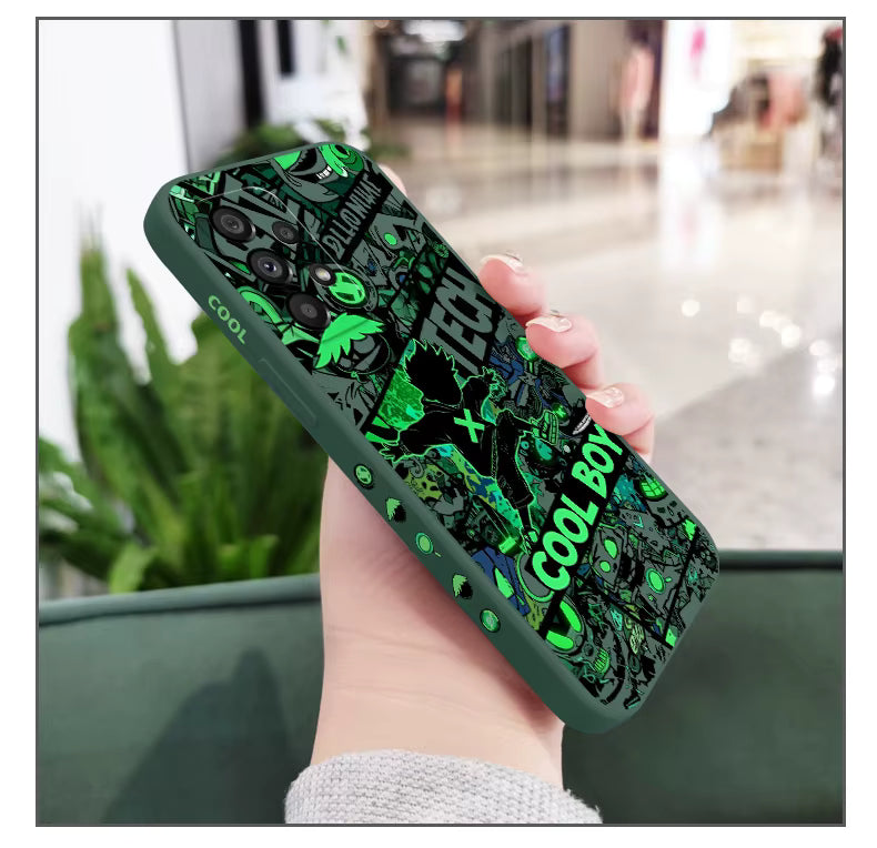 Street Art Graffiti "Cool Guy" Case – Hybrid Slim Protection for Samsung Galaxy A-Series