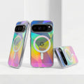 The Aurora MagCase | Rainbow Diamond Grid Magnetic Case for Google Pixel 10 & 9